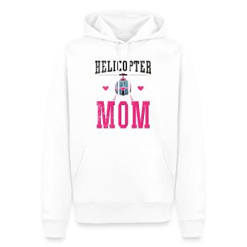 Hélicoptères mom hélicoptères parents éducation pilote - Sweat à capuche Premium bio Homme - blanc - Devant - Nico (187cm)