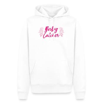 Baby Catcher Geburtshelfer Geburtshilfe Hebamme - Männer Premium Bio Hoodie - Weiß - Vorne - Nico (187cm)