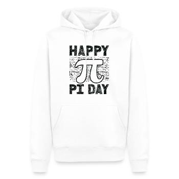 Mathématicien Professeur de mathématiques Pi-Tag - Sweat à capuche Premium bio Homme - blanc - Devant - Nico (187cm)