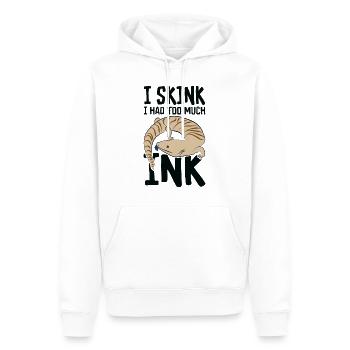 Herpetologie Blauzungenskink Eidechse Wildtiere - Männer Premium Bio Hoodie - Weiß - Vorne - Nico (187cm)