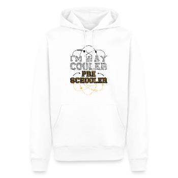 Les enfants d’âge préscolaire retour à l’école beaucoup plus cool pour les garçons - Sweat à capuche Premium bio Homme - blanc - Devant - Nico (187cm)