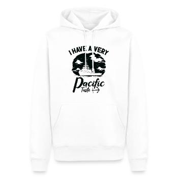 Schlepper Segeln Pacific Sea Breeze Watercraft - Männer Premium Bio Hoodie - Weiß - Vorne - Nico (187cm)