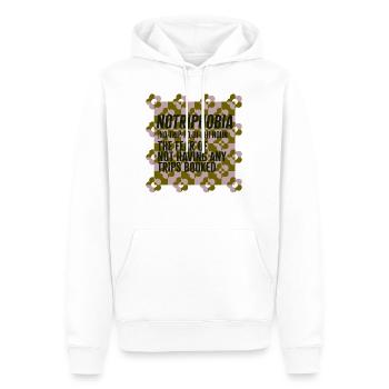 Notriphobie Substantiv Definition Hemd, Urlaub lustig - Männer Premium Bio Hoodie - Weiß - Vorne - Nico (187cm)