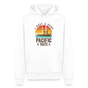 Schlepper Segeln Pacific Sea Breeze Watercraft - Männer Premium Bio Hoodie - Weiß - Vorne - Nico (187cm)
