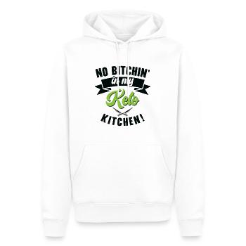Keto-Diät Ernährungsberaterin Küche - Männer Premium Bio Hoodie - Weiß - Vorne - Nico (187cm)