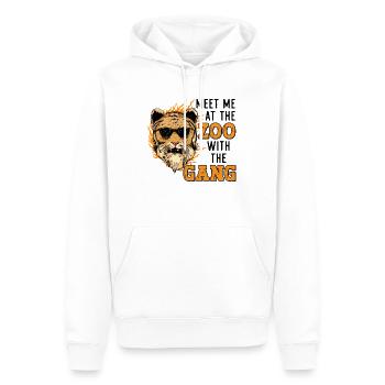 Zoowärter Tierpflege Zoowärter Wildtiere Natur - Männer Premium Bio Hoodie - Weiß - Vorne - Nico (187cm)