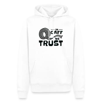 Gaff Tape Theater Drama Tech Crew Gestion de la scène - Sweat à capuche Premium bio Homme - blanc - Devant - Nico (187cm)