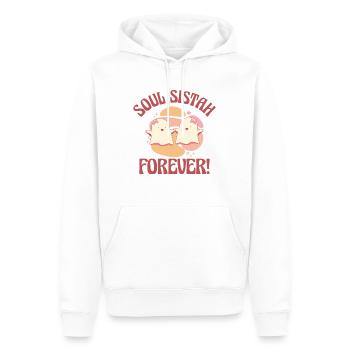 Halloween Seele Sistah Geist Geist niedlich - Männer Premium Bio Hoodie - Weiß - Vorne - Nico (187cm)