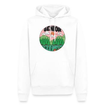 Abschlusshemd, Senior Class Of 2023 Geschenkende - Männer Premium Bio Hoodie - Weiß - Vorne - Nico (187cm)