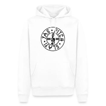 Chanteur d’opéra Chanteur Chanteur Voix Pitch Chœur Spectacle - Sweat à capuche Premium bio Homme - blanc - Devant - Nico (187cm)