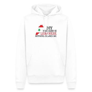 Nichts macht mir Angst Libanesischer Ehemann - Männer Premium Bio Hoodie - Weiß - Vorne - Nico (187cm)
