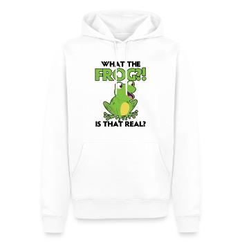 Rotäugiger Laubfrosch Niedliches - Männer Premium Bio Hoodie - Weiß - Vorne - Nico (187cm)