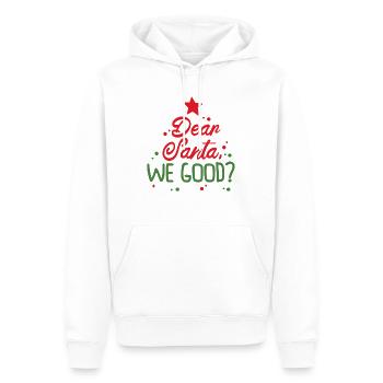 Lieber Weihnachtsmann Weihnachten Urlaub - Männer Premium Bio Hoodie - Weiß - Vorne - Nico (187cm)