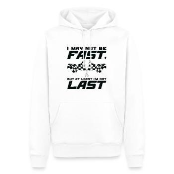 Sprint Car Dirt Track Racing - Männer Premium Bio Hoodie - Weiß - Vorne - Nico (187cm)
