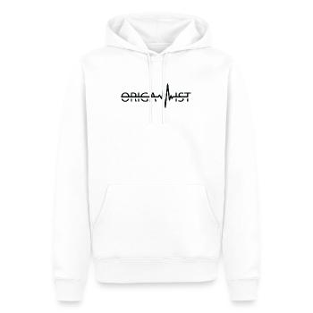 Origamist Origami Heartbeat Japanisches - Männer Premium Bio Hoodie - Weiß - Vorne - Nico (187cm)