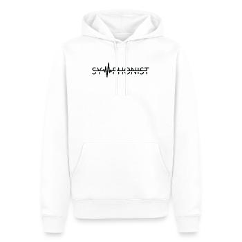 Symphoniker Heartbeat Komponist Musiker - Männer Premium Bio Hoodie - Weiß - Vorne - Nico (187cm)