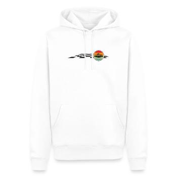 Chess Chessboard Chess Moves Checkmate Chess - Men’s Premium Organic Hoodie - white - Front - Nico (187cm)