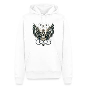 Guardian Embrace Skull Shirt NICU Mom's Hope und - Männer Premium Bio Hoodie - Weiß - Vorne - Nico (187cm)