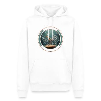 Professionelle Schere Hundepflege Blasen Haustier - Männer Premium Bio Hoodie - Weiß - Vorne - Nico (187cm)