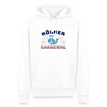 Carnaval de CologneCarnavalWAL - Sweat à capuche Premium bio Homme - blanc - Devant - Nico (187cm)
