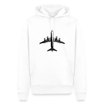 Avion à réaction pour pilotes RC amateurs Grand modèle RC - Sweat à capuche Premium bio Homme - blanc - Devant - Nico (187cm)