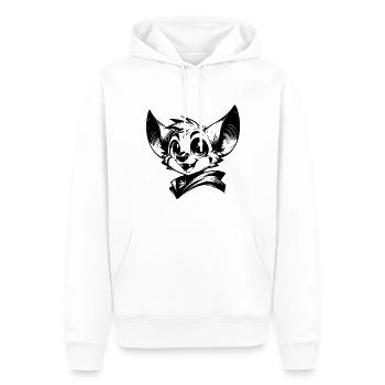 Witzige Kinder Fledermaus Vampir Zeichnung - Männer Premium Bio Hoodie - Weiß - Vorne - Nico (187cm)