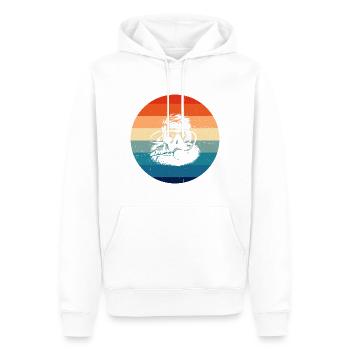 Plongée sous-marine Plongée sous-marine Plongée libre - Sweat à capuche Premium bio Homme - blanc - Devant - Nico (187cm)