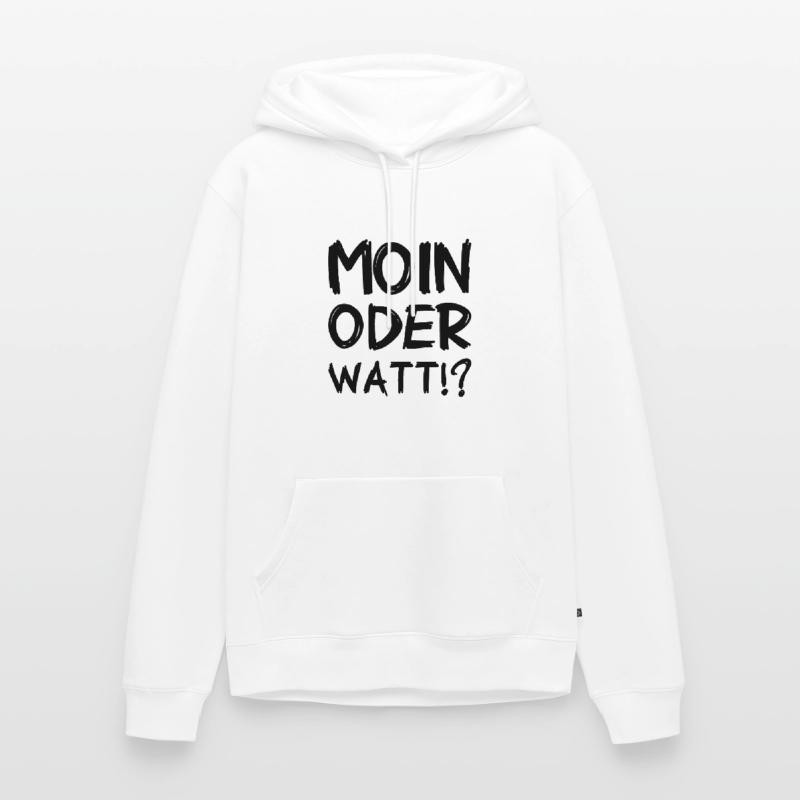 Moin oder Watt? Männer Premium Bio Hoodie