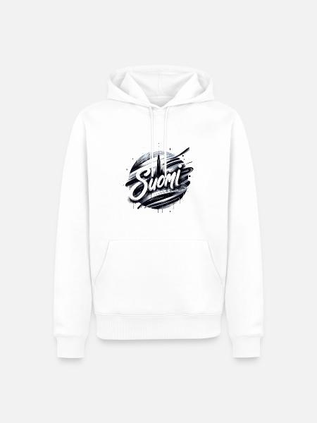 Suomi Finland Finnland - Men’s Premium Organic Hoodie - white