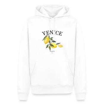 Venedig - Italien - Souvenir - Reise - Urlaub - Männer Premium Bio Hoodie - Weiß - Vorne - Nico (187cm)