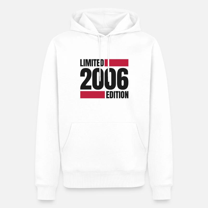 Limited Editon 2006 - Männer Premium Bio Hoodie - Weiß