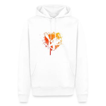 Scuba Tauchen Scuba Diver Scuba Taucher - Männer Premium Bio Hoodie - Weiß - Vorne - Nico (187cm)