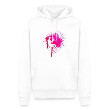 Kiting Femmes Kitesurfeur Kitesurf Kitesurf - Sweat à capuche Premium bio Homme - blanc - Devant - Nico (187cm)