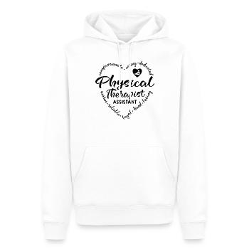 Physiotherapeut Assistent Physiotherapeut Gift - Männer Premium Bio Hoodie - Weiß - Vorne - Nico (187cm)