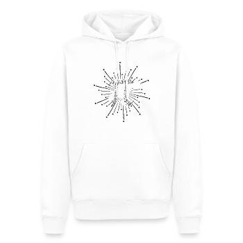 Pi Day Symbol Graphic Pi 3.14 Number Math Lover - Men’s Premium Organic Hoodie - white - Front - Nico (187cm)
