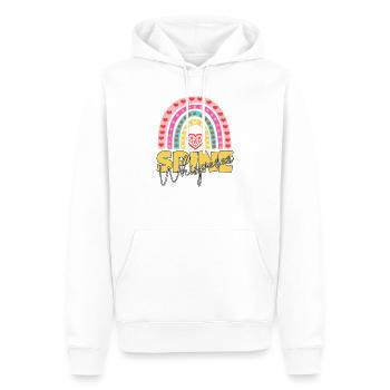 Chiropraticien Physiothérapeute Cœur I Cadeau - Sweat à capuche Premium bio Homme - blanc - Devant - Nico (187cm)