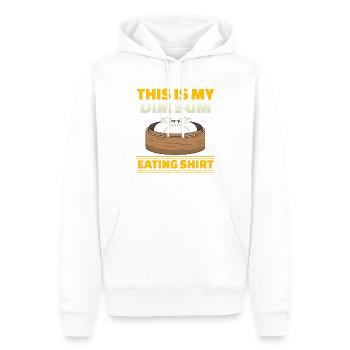 Asiatisches Chinesisches Essen Dim Sum I Geschenk - Männer Premium Bio Hoodie - Weiß - Vorne - Nico (187cm)