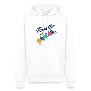 Regatta Captain Segelboot Yacht für Segler Skipper - Männer Premium Bio Hoodie - Weiß - Vorne - Nico (187cm)