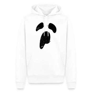 Costume fantôme Fantôme Halloween Fantôme - Sweat à capuche Premium bio Homme - blanc - Devant - Nico (187cm)