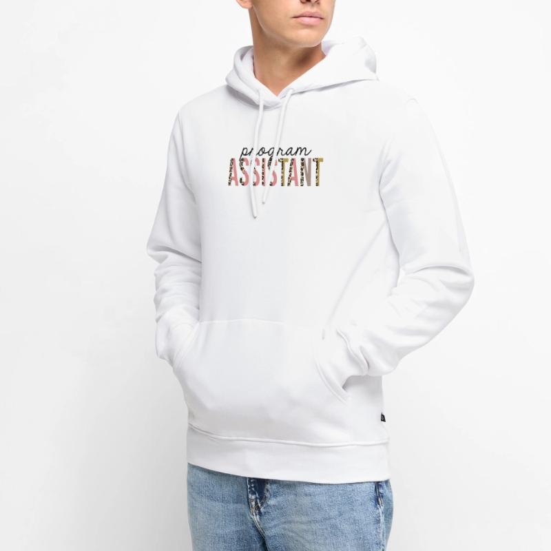 Programmassistent Leopard Print Funny Männer Premium Bio Hoodie