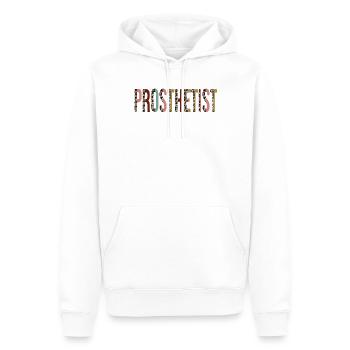 Prosthetist - Männer Premium Bio Hoodie - Weiß - Vorne - Nico (187cm)