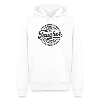 Taucher Original Tauchsport Lustiges Tauchen - Männer Premium Bio Hoodie - Weiß - Vorne - Nico (187cm)