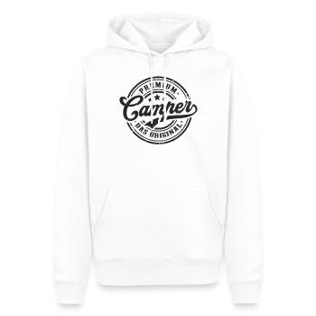 Camper Original Wohnwagen Lustiges Camping - Männer Premium Bio Hoodie - Weiß - Vorne - Nico (187cm)