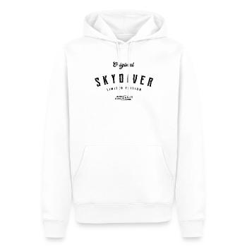 Skydiver Limited Edition Skydiving - Männer Premium Bio Hoodie - Weiß - Vorne - Nico (187cm)