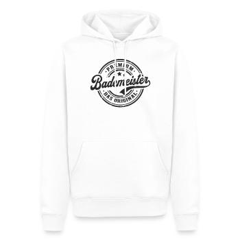 Bademeister Original Lustiges Rettungsschwimmer - Männer Premium Bio Hoodie - Weiß - Vorne - Nico (187cm)