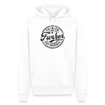 Amateurfunk Original Retro Funker Amateurfunker - Männer Premium Bio Hoodie - Weiß - Vorne - Nico (187cm)