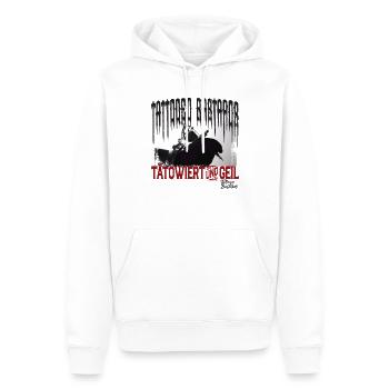 tattooed bastard ink tattoomaschine tattoo maori - Männer Premium Bio Hoodie - Weiß - Vorne - Nico (187cm)