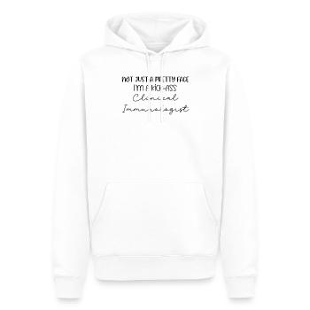Klinischer Immunologe MD lustige Geschenkidee - Männer Premium Bio Hoodie - Weiß - Vorne - Nico (187cm)