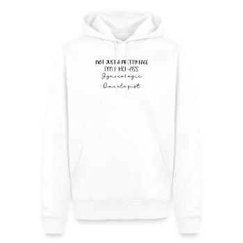 Gynecologic Oncologist MD funny Gift idea - Men’s Premium Organic Hoodie - white - Front - Nico (187cm)