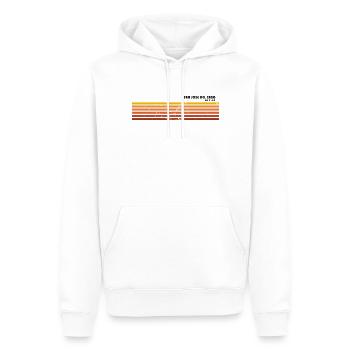 Retro San Jose Del Cabo Mexique Vintage Vacances - Sweat à capuche Premium bio Homme - blanc - Devant - Nico (187cm)